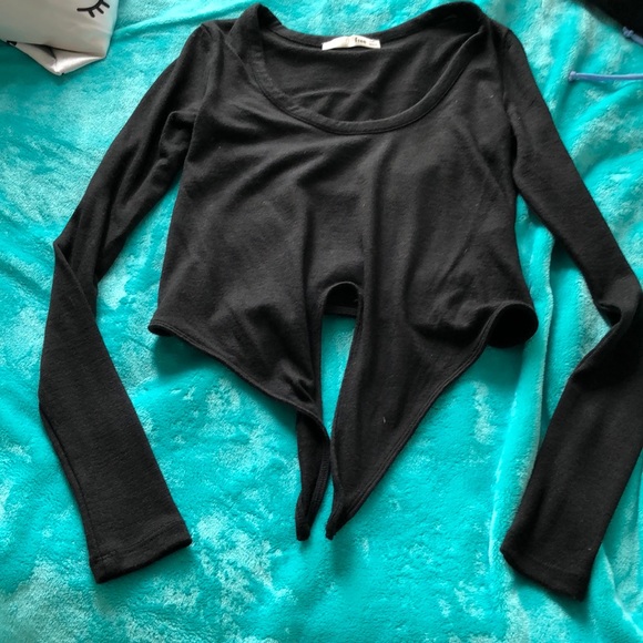 Wilfred tie crop top